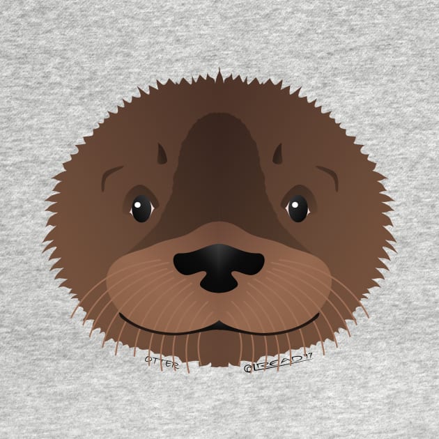 Baby Otter Face by FunkilyMade